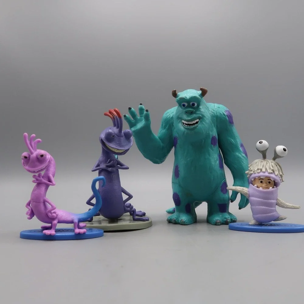 Monsters Inc Randall Sully Girl Boo Figure Disney‎ Pixar Toy Lot Cake Topper